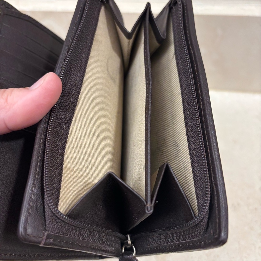 Brics Suede Wallet 6“ x 4“ - Picture 13 of 16